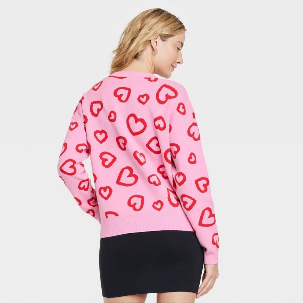 Target Valentine’s Day cardigan - Picture 2 of 4